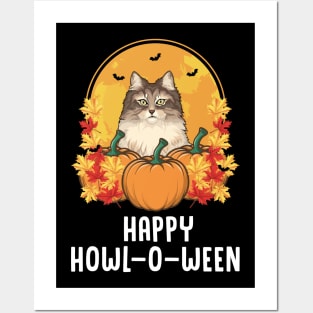 Cat Halloween Gift For Cat Lovers Posters and Art